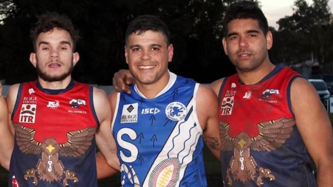 Willaston's Michael Clinch (right) remains dominant off half-back in the BL&amp;G. Picture: SANFL