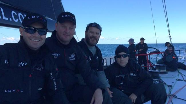 Australian Cricketer Michael Clarke In Sydney Hobart Yacht Race