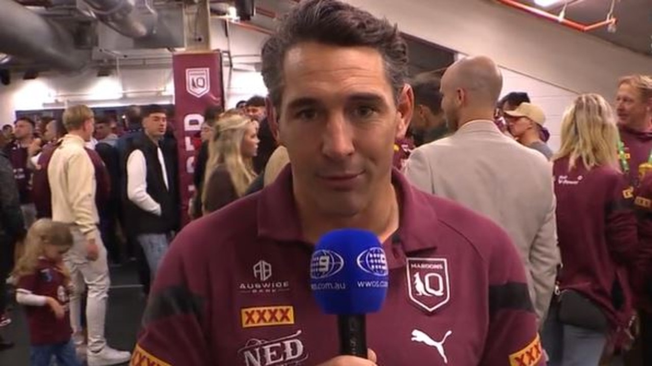 Billy Slater delivered five minutes of gold during the post-match on Channel 9.