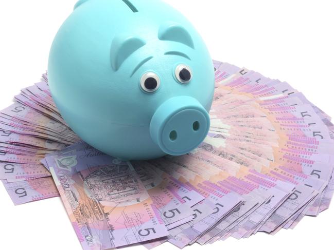 The cash in your piggy bank may actually contain pork. Picture: Stock