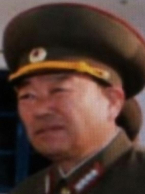 North Korean army vice marshal Hyon Yong-Chol, who was executed after falling asleep in a meeting with Kim Jong-un.