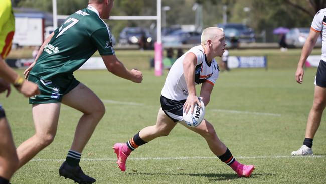 Aron Keppie. Macarthur Wests Tigers vs Western Rams. Laurie Daley Cup. Picture: Warren Gannon Photography