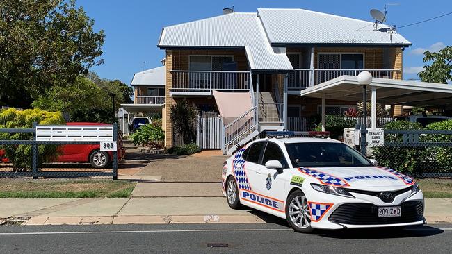 Fire investigators and police are on scene at the Bridge Rd unit block where a property was severely damaged in a blaze overnight. The unit is located at the back of the complex.