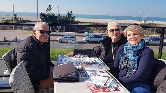 The parents and sister of missing French tourist Antoine Herran