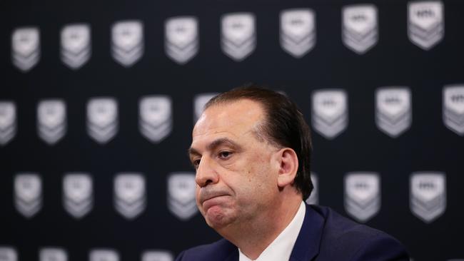 ARLC Chairman Peter Vlandys is adamant the move will be good for the game. Picture: Getty Images.