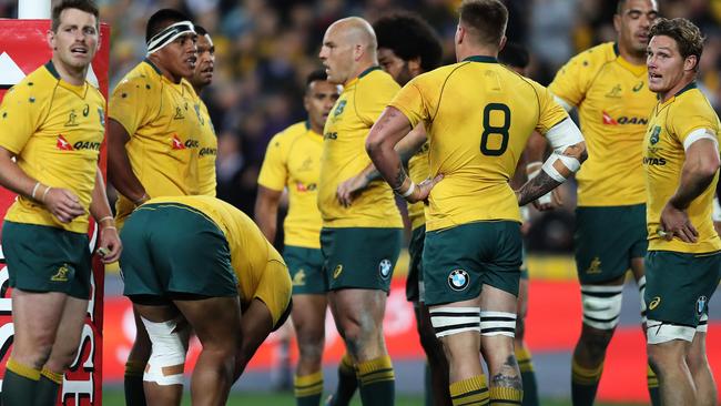 The Wallabies have been rocked by injury ahead of the second Beldisloe Test. Picture: Brett Costello