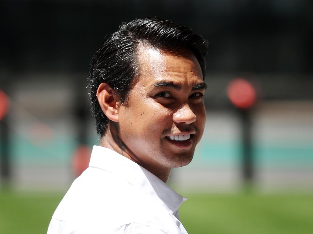 Christian Bong Collado outside Supreme Court, Brisbane. Picture: Liam Kidston