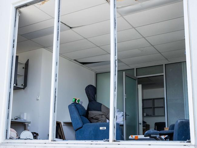 A factory IN Braeside where until recently, the home of the state's biggest-ever meth lab was. Picture: Jason Edwards