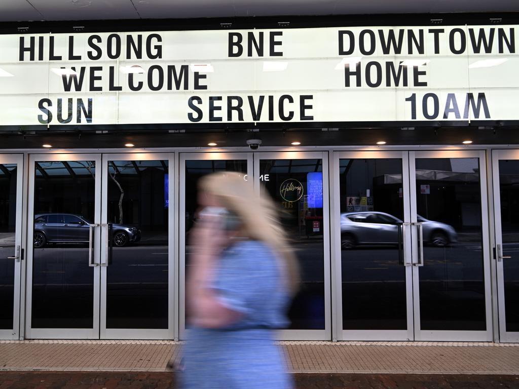 The Hillsong Church on George street in Brisbane’s CBD. Picture: NCA Newswire / Dan Peled