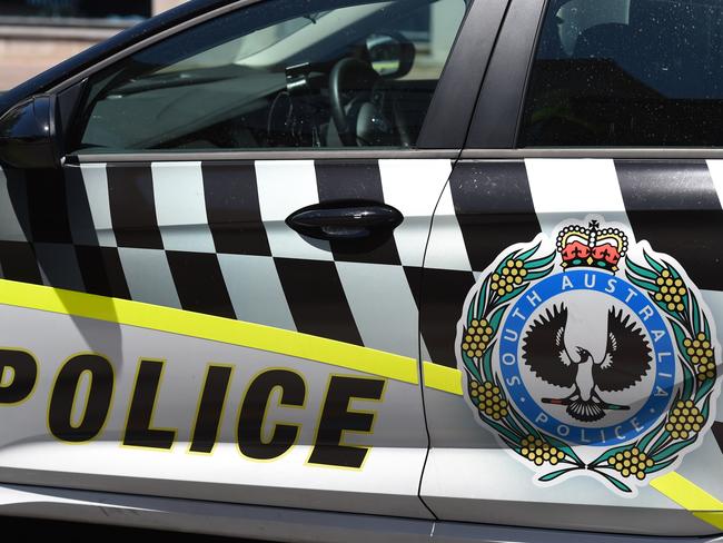 25/12/18 - Generic - file pics of SAPOL Police and SA Ambulance vehicles at a crash on The Parade in Norwood. Photo - Naomi Jellicoe