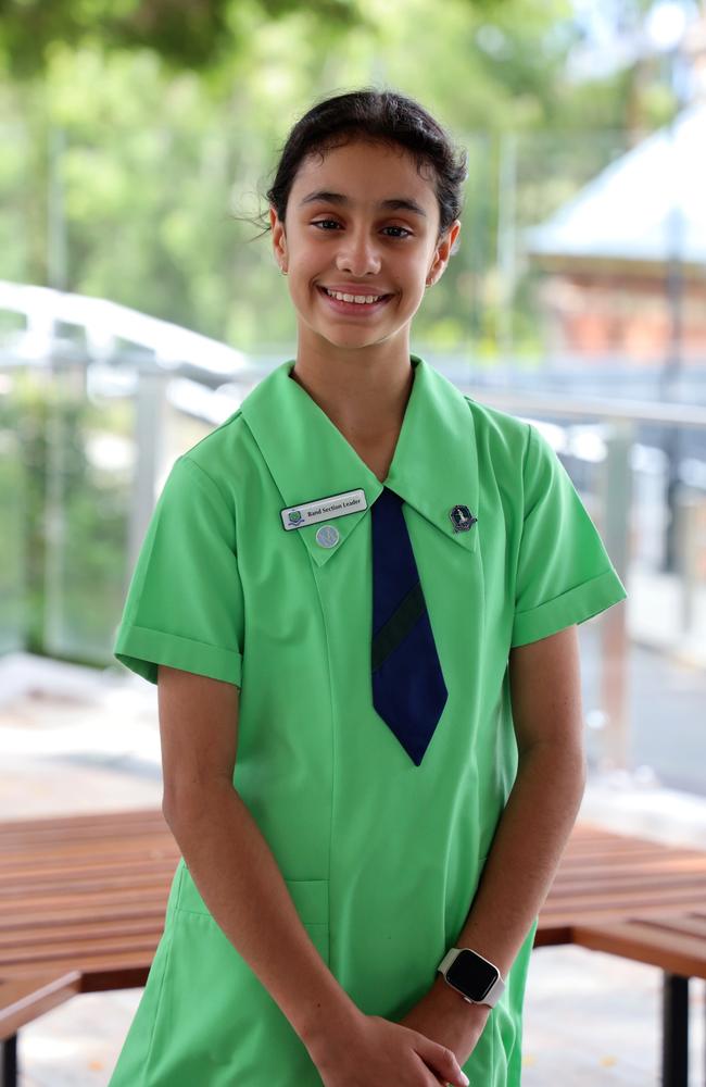 Valentina Sakkas, Somerville House school captain, Picture: Contributed