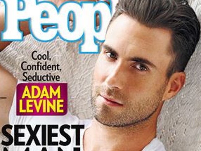 Adam Levine was named People magazine’s Sexiest Man Alive in 2013. Picture: People