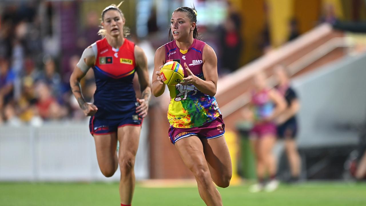 Brisbane Lions v Geelong Cats AFLW Finals 2023: Poppy Boltz on her Olympian  parents, growing up in Cairns and becoming a Lion | The Courier Mail