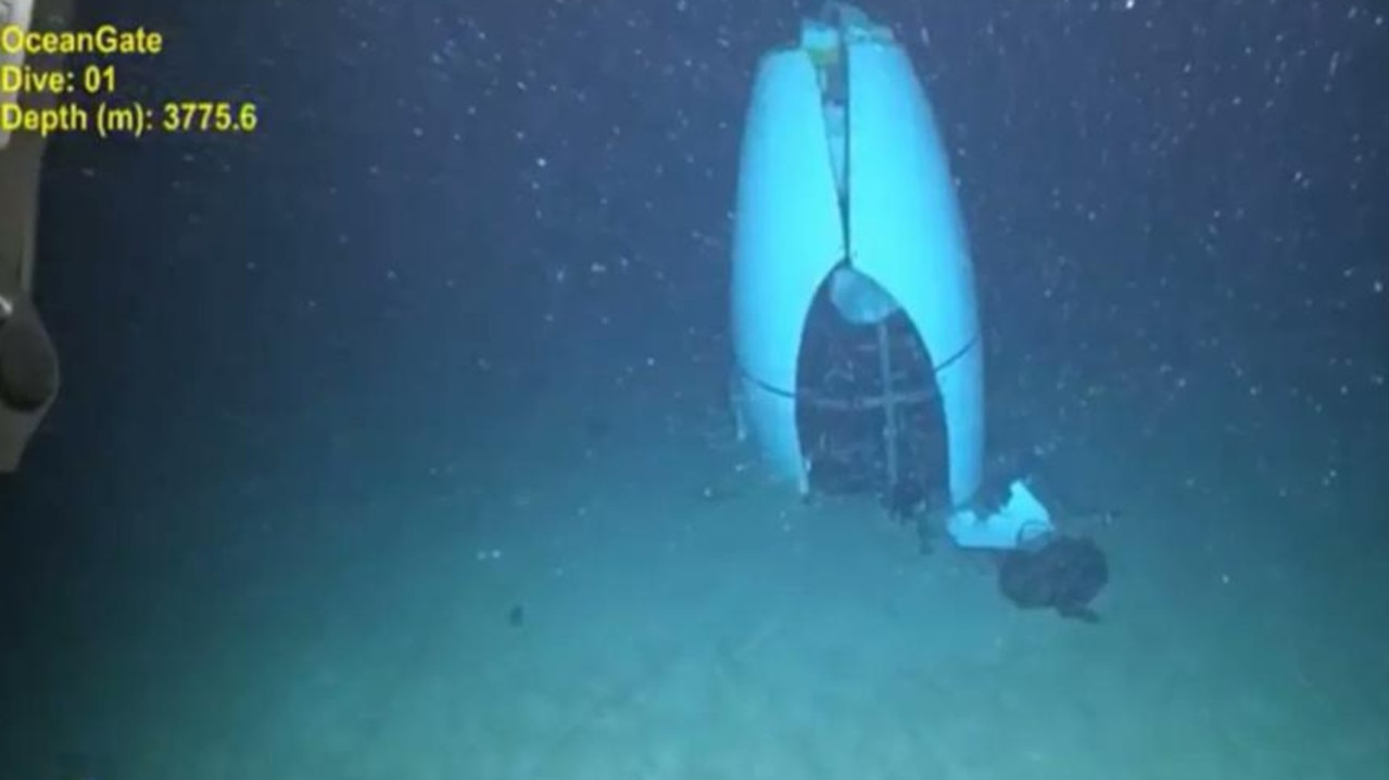 The Coast Guard’s investigation found the Titan’s carbon fibre shell had begun to break apart during a previous voyage to the Titanic. Picture: Supplied