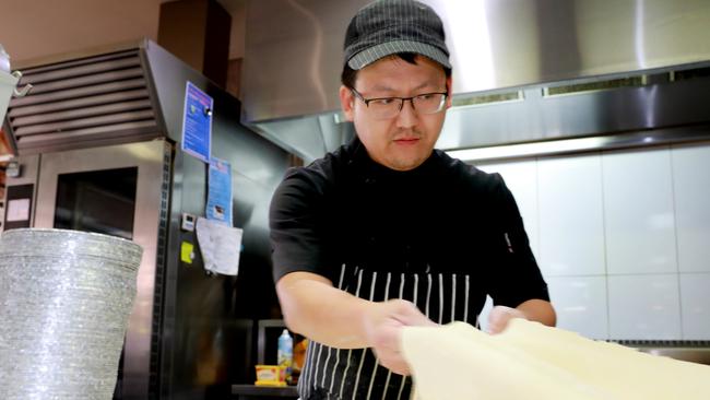 Head chef Ben Chen. Picture: Angelo Velardo