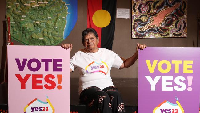 Aboriginal elder Aunty Joyce Summers reveals just what a Yes vote will mean for the Gold Coast, and how it will mean real help, real action and real results for all of the community. Picture Glenn Hampson