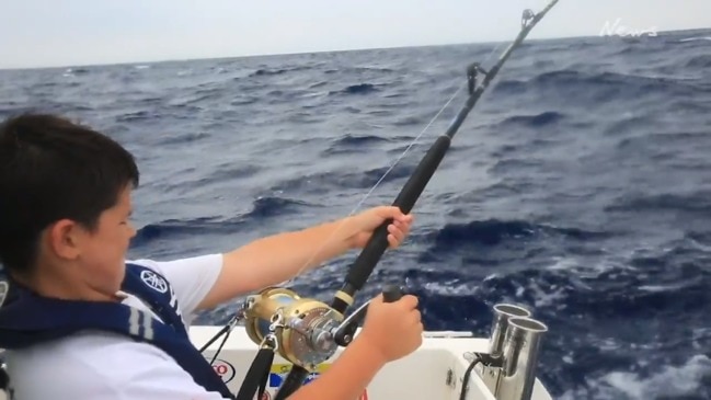 Gone Fishing with Al McGlashan: kid catching big marlin | news.com.au ...