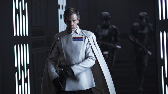 Ben Mendelsohn as smugly ambitious Director Krennic.