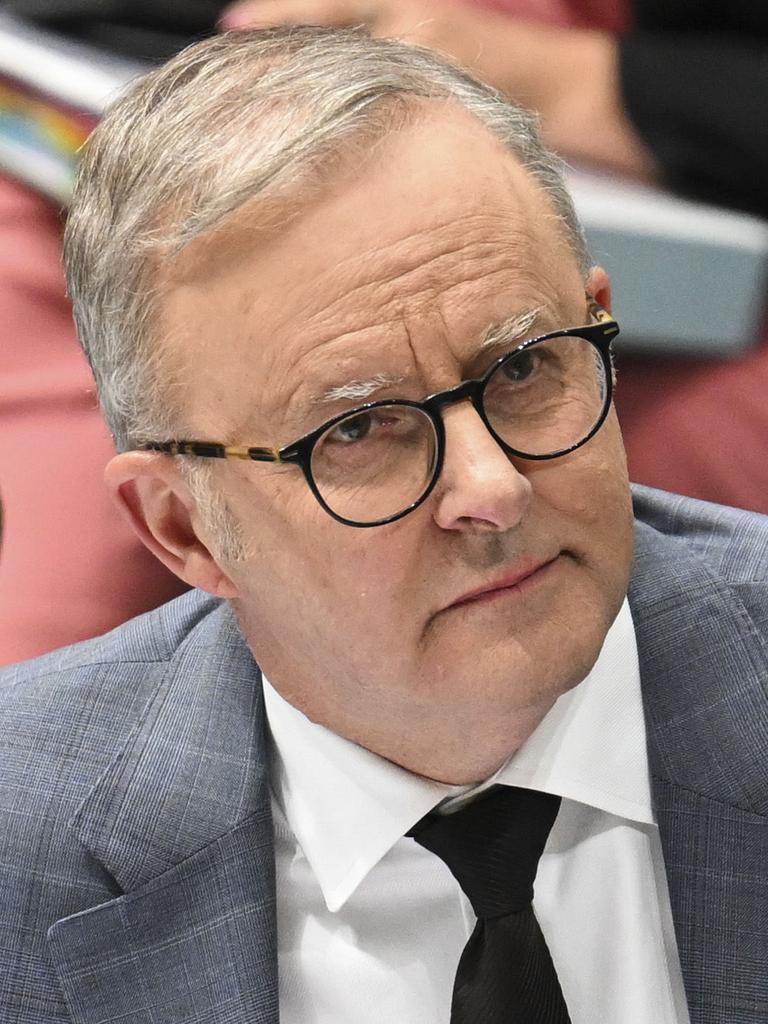 Prime Minister Anthony Albanese has championed the Bill to keep children under 16 off social media. Picture: NewsWire / Martin Ollman