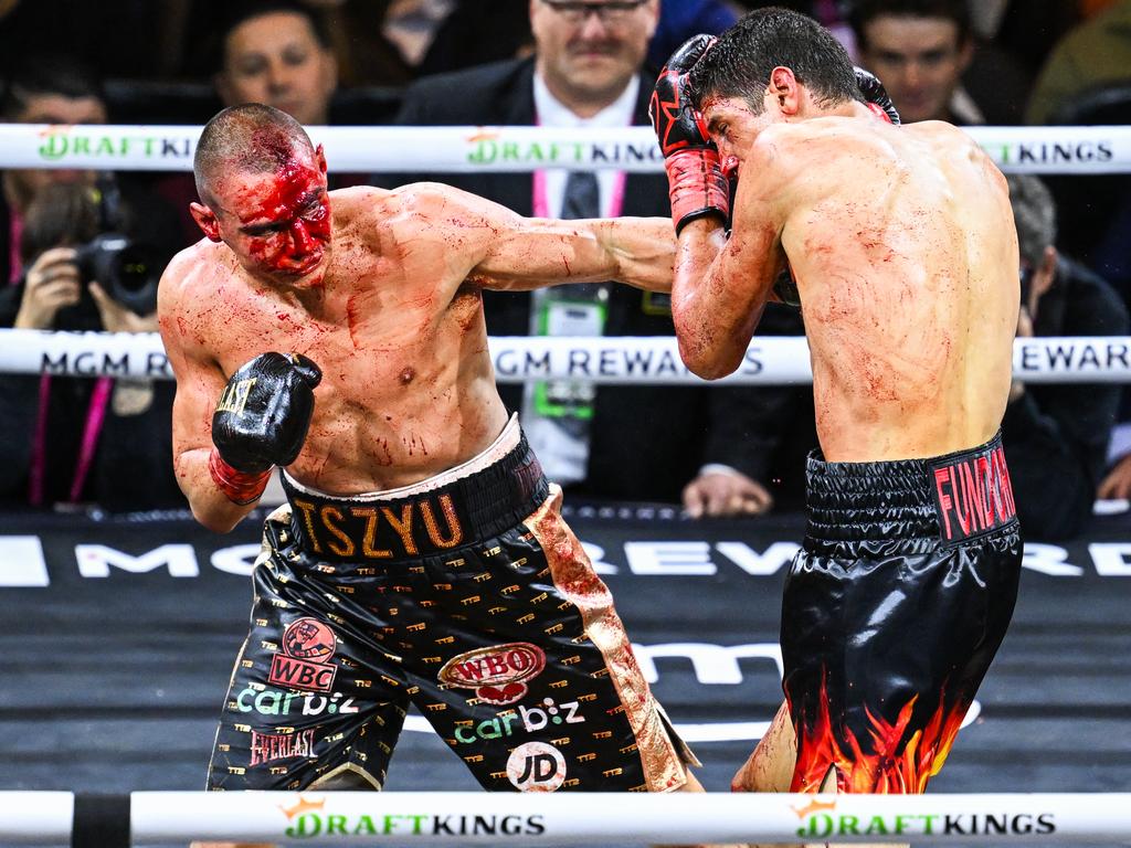 Tszyu is looking bounce back from his loss to Sebastian Fundora in March. Picture: Tayfun Coskun/Anadolu via Getty Images