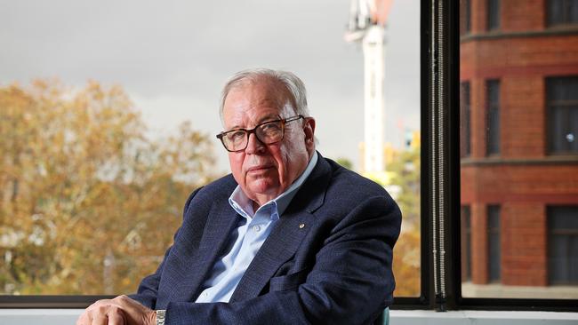 Pictured in his office in Sydney is NSW Building Commissioner David Chandler, who will leave the role later this year. Picture: Tim Hunter.