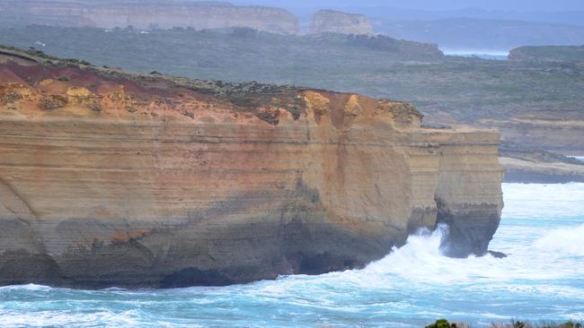 The coast near Port Campbell is wild and treacherous. Picture: Andrew Henshaw