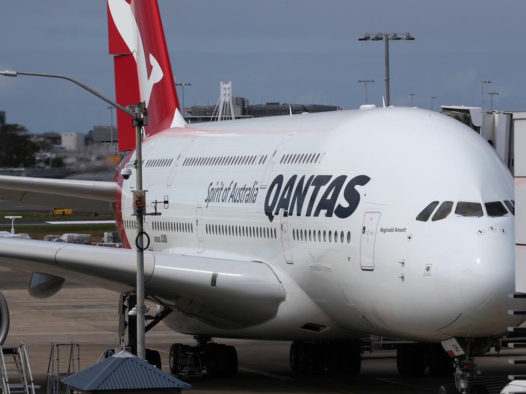 Qantas revealed flight delays, cancellations and mishandled bag rates had fallen in the first two weeks of September. Picture: Gaye Gerard