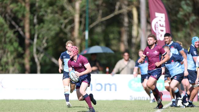 Action from the Queensland Reds v New South Wales Waratahs Under 19s clash. Pic credit: Kev Nagle.