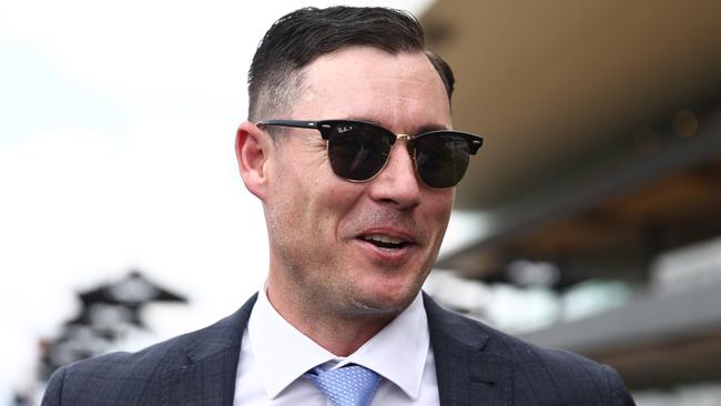 Trainer Nathan Doyle saddles up some leading contenders at Hawkesbury. Picture: Getty Images