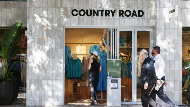 Country Road Group sales have plummeted amid worsening trading conditions and a workplace scandal. Picture: Lachie Millard