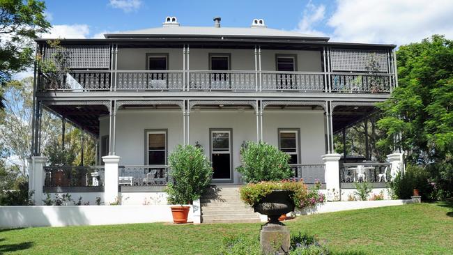 Heritage listed Baddow House is a renowned spot for noisy ghostly happenings.