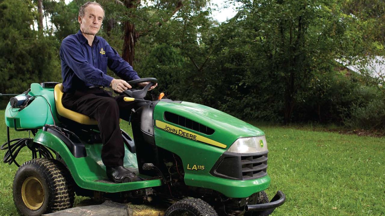 Jim's Mowing has 4000 franchisees servicing 35,000 customers a day. Picture: Supplied