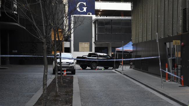 Mohammad Akbar Keshtiar was gunned down in a South Yarra alleyway this weekend, but was lucky not to have been shot sooner. Picture: Andrew Henshaw