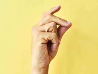 KIDS NEWS: clicking fingers/snapping fingers. Picture: iStock