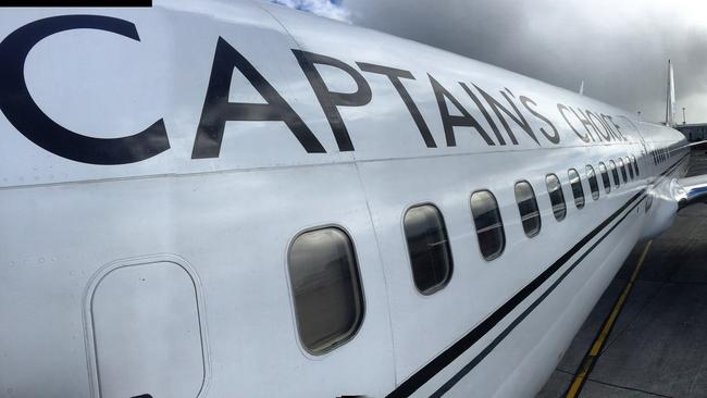 The Captain's Choice private jet. Picture: Susan Kurosawa.