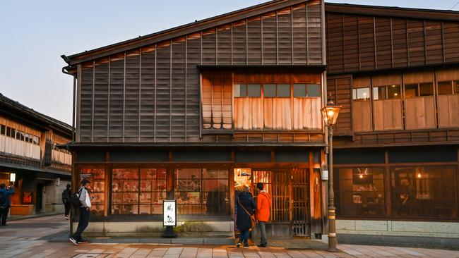 Teahouse in the Higashi Chaya district.