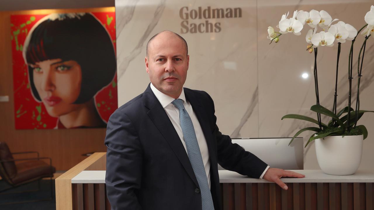 Josh Frydenberg is taking the role of chairman of Goldman Sachs’ Australia and New Zealand operations. now at Goldman Sachs. Picture: NCA NewsWire / David Crosling