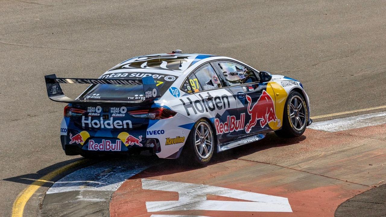 Shane van Gisbergen claimed pole as Jamie Whincup fell away in the shootout.