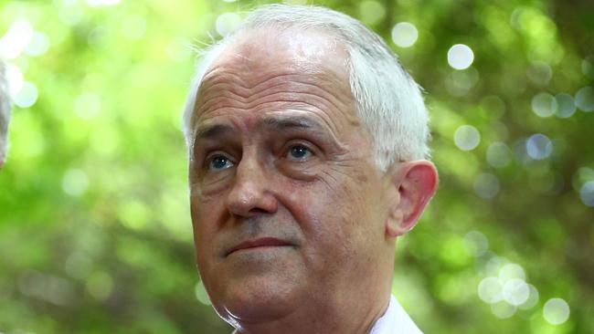 26/11/2017. Prime Minister Malcolm Turnbull walks through Eastwood mall in Sydney, in the division of Bennelong  with Liberal candidate John Alexander prior to the upcoming by-election. Britta Campion / The Australian