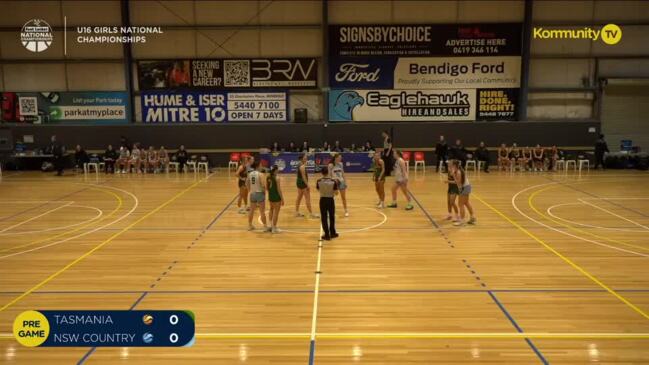 Replay: Tasmania v NSW Country (Girls) - Basketball Australia Under-16 National Championships Day 6