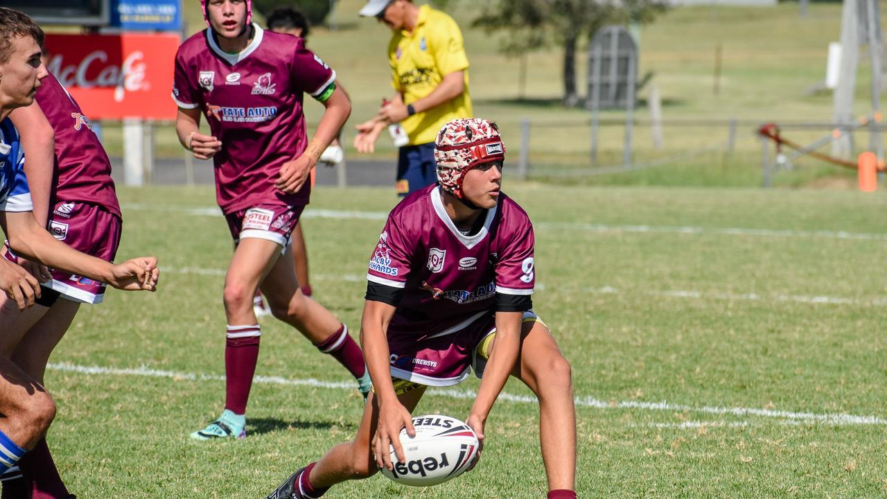 Dalby Devils rugby league young gun Travis Collins.