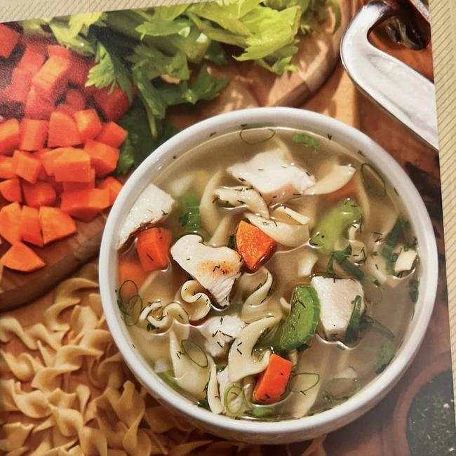 A new mum ordered this meal in hospital after giving birth … Picture: Facebook