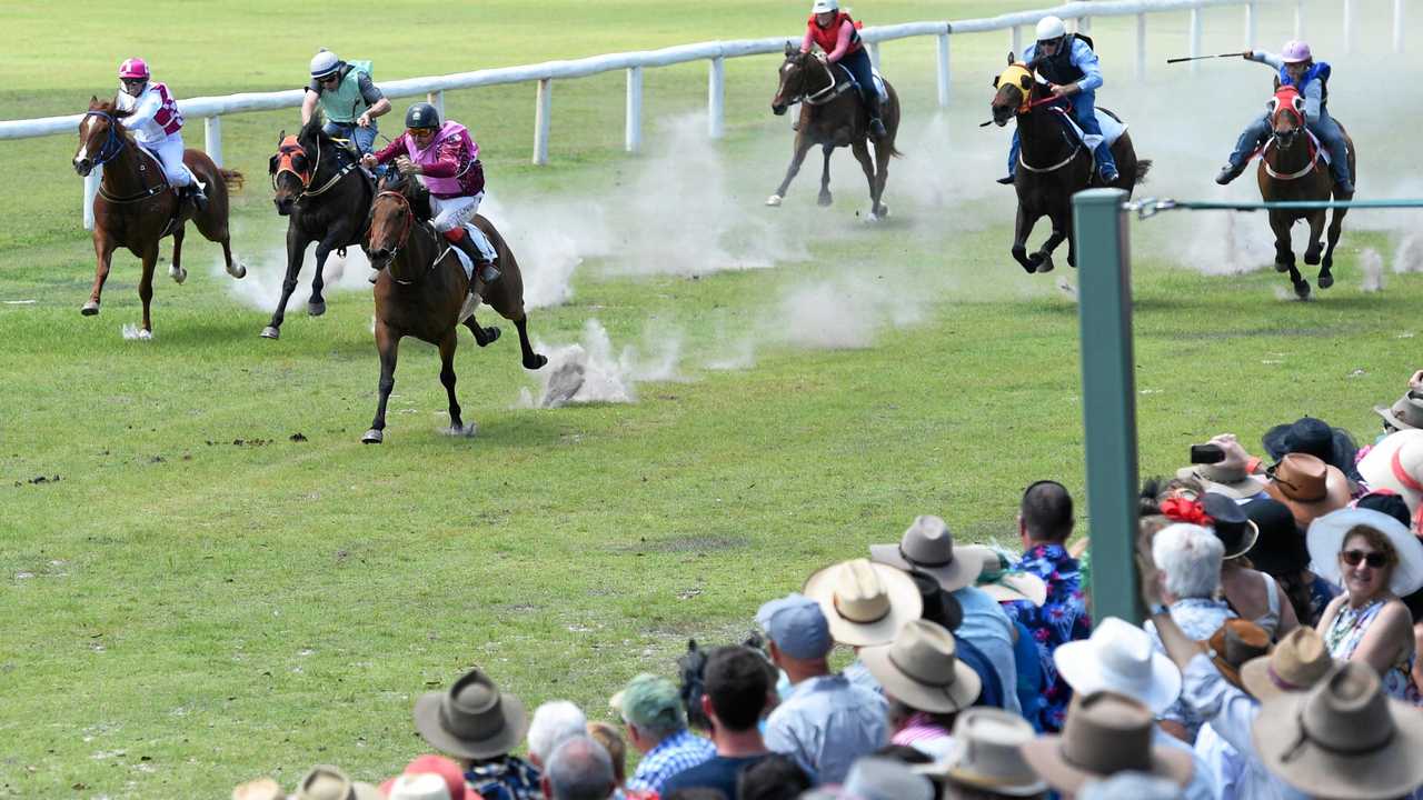 ON TRACK: There will be six action-packed races, fashions on the field, live entertainment and more at this Saturday's Torbanlea Picnic Races. Picture: Alistair Brightman