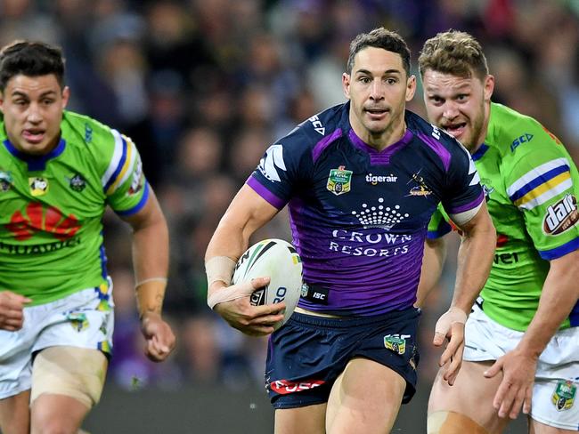 A logjam of fullback-only stars like Billy Slater looks like being a huge problem. Picture: AAP