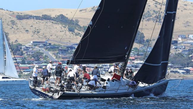 The skipper of 1998 Sydney to Hobart handicap winner 2018 Alive, Duncan Hine, may withdraw the boat from this year’s race. Picture: LUKE BOWDEN