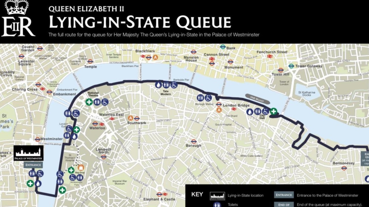 The Brits love a queue. And it’s just as well, as this insane map shows. Picture: Twitter/@JofArnold