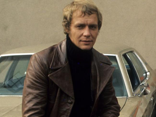 David Soul in 1975 with his Starsky & Hutch co-star, Paul Michael Glaser. Picture: Getty Images