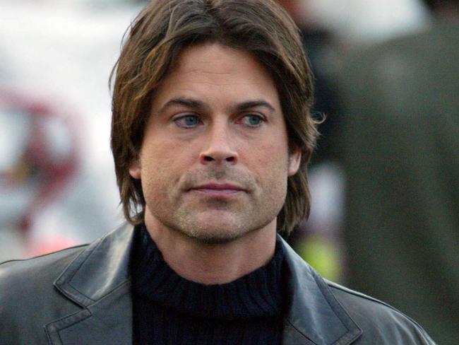 Rob Lowe seen here filming of Salem's Lot in Australia in 2002.