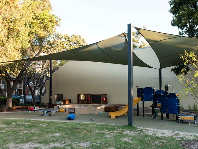 The Redfern playground at the centre of the controversy.