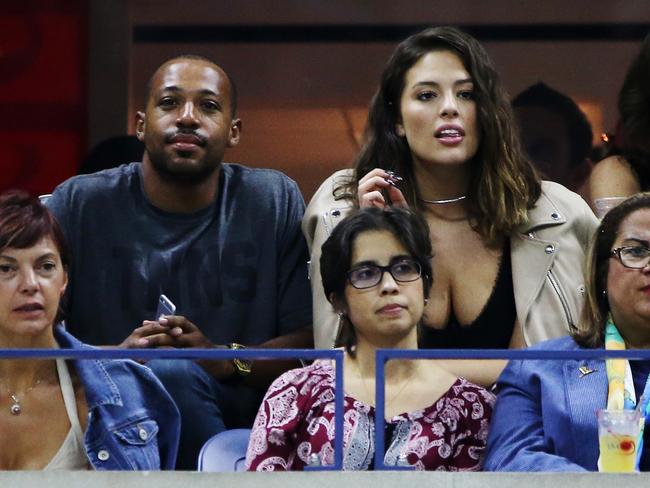 Ashley Graham attends day 7 of the 2016 US Open at USTA Billie Jean King National Tennis Center on September 4, 2016 in the Queens borough of New York City. Picture: Getty